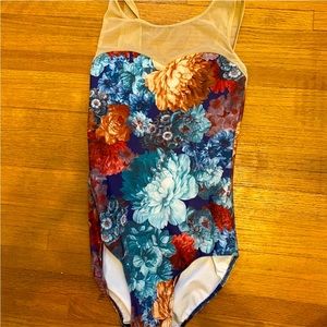 EleVé Floral Ballet Leotard